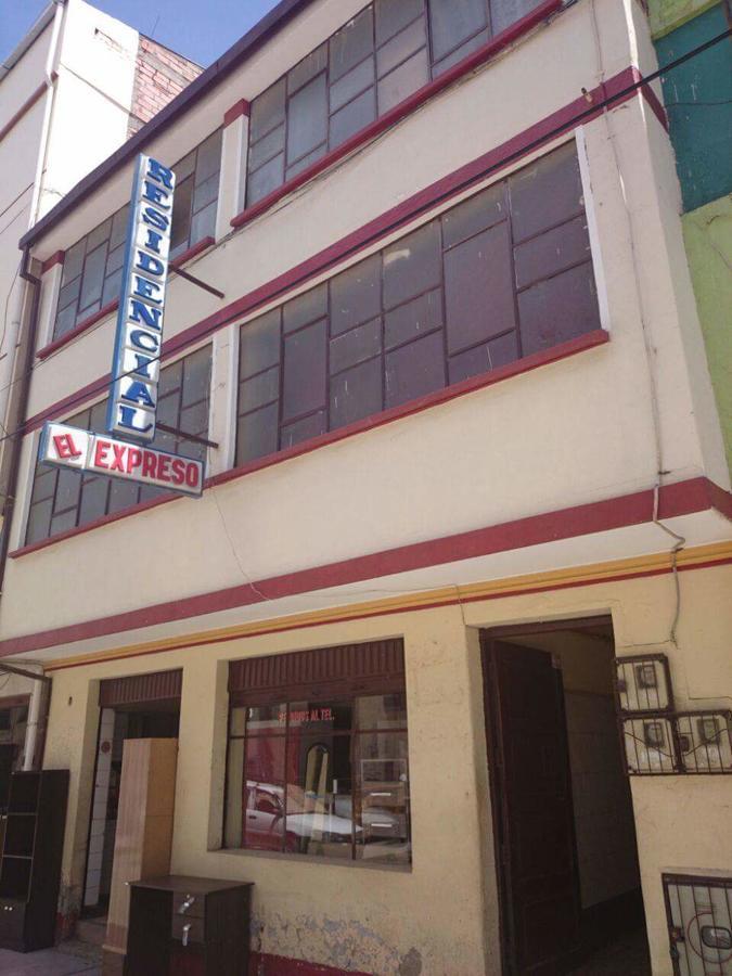 Residencial El Expreso Hotell Oruro Eksteriør bilde